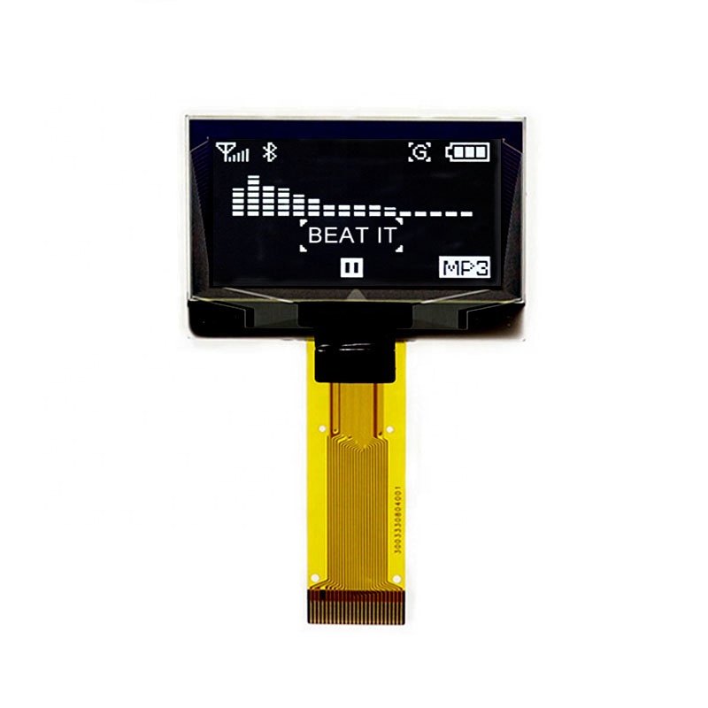 OLED-дисплей 1,54 дюйма с разрешением 128x64, интерфейс SPI IIC, белый SSD1309