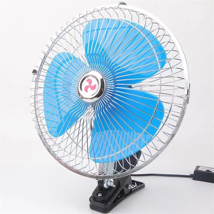 Clip-on or dash-mount Semi-seal metal net small size rc car truck fan
