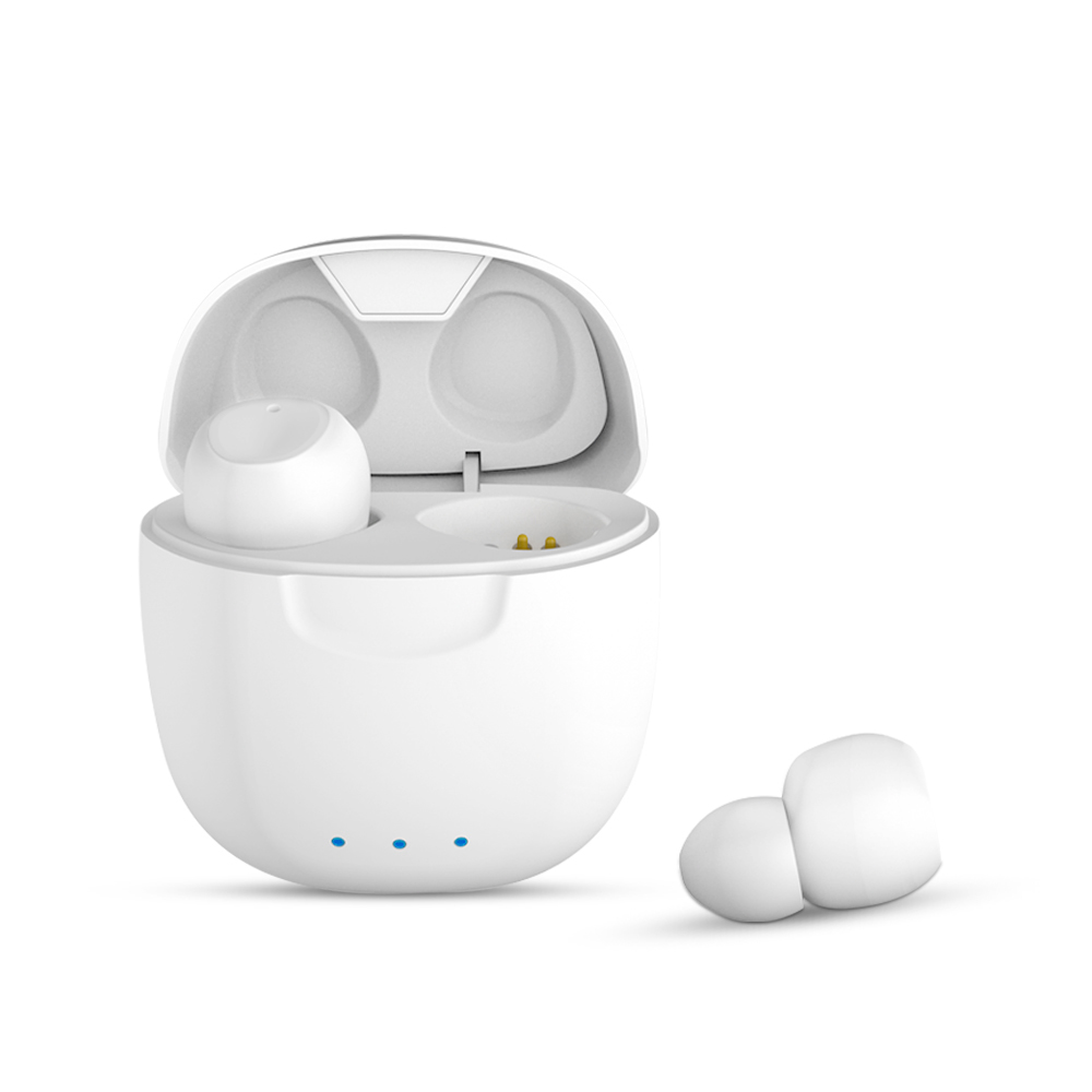 Stylish digital 12 channels hearing amplifier wireless earbuds shape mini cic hearing aid for seniors