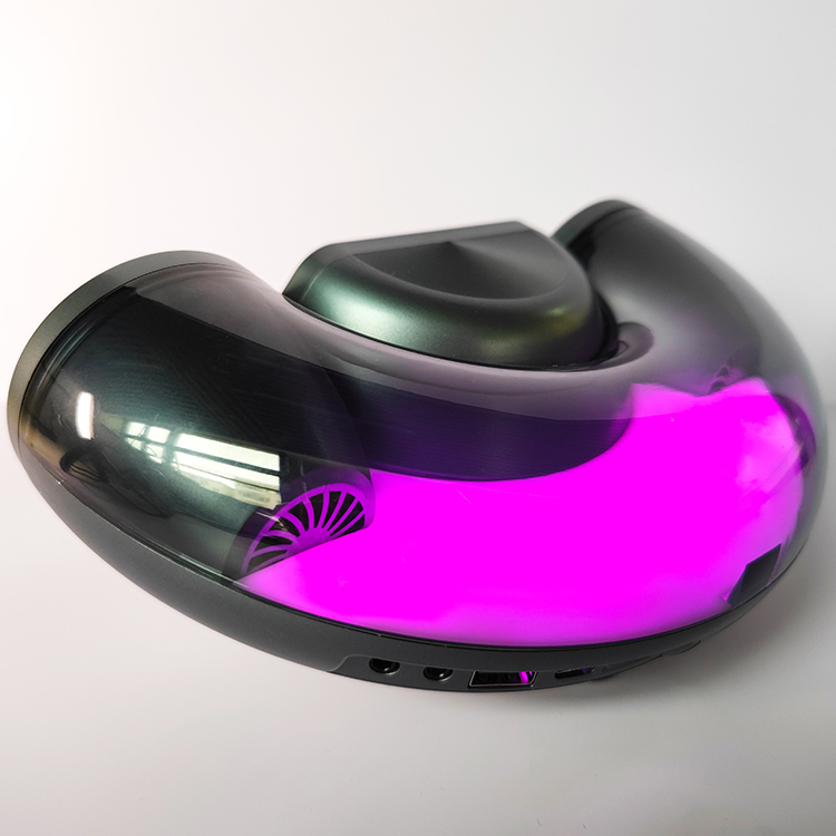 Беспроводной зарядный динамик, 10 Вт, цветные RGB-лампы, цифровой будильник, аудио, FM-радио, динамик, подставка для телефона, беспроводное зарядное устройство