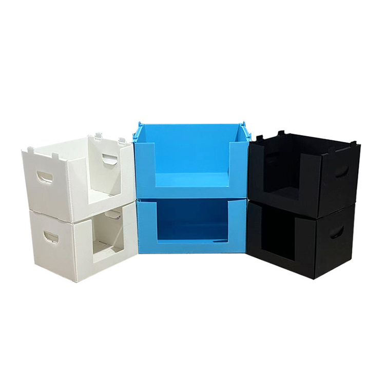 Polypropylene Plastic Storage Box PP Warehouse Picking Bins Customized PP Hollow Box