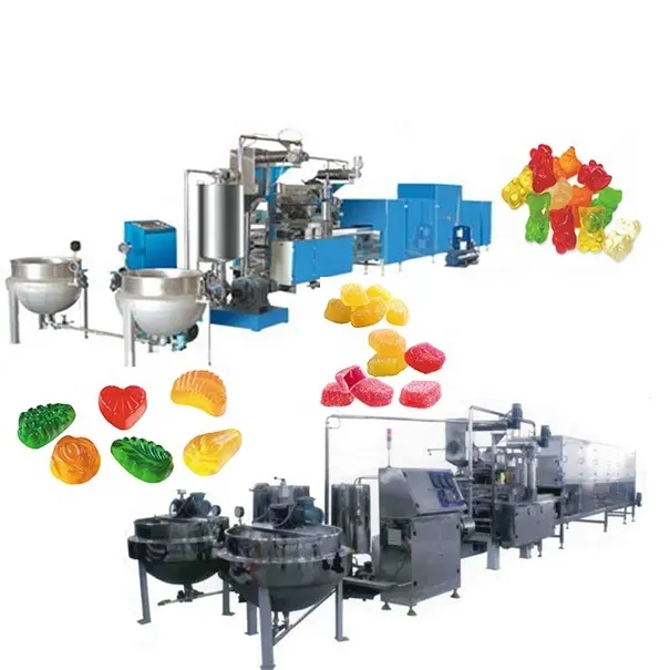 GD600Q Automatic Gummy And Jelly Candy Depositing Line