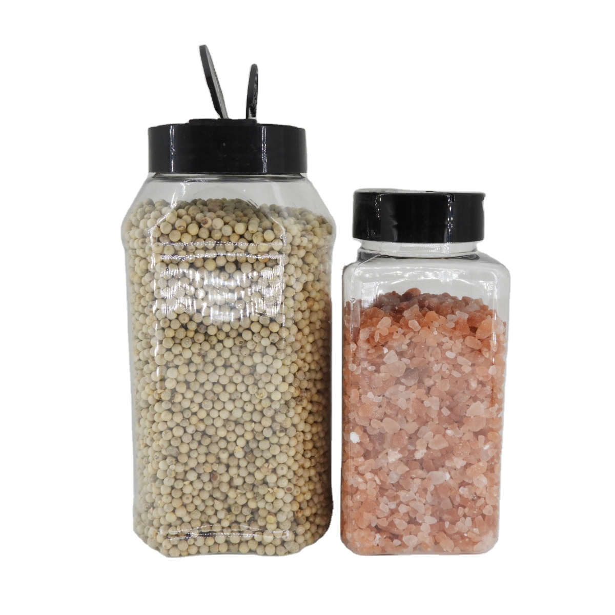 16oz Солонка и перечница пластиковая бутылка для 450g специй упаковка бутылки шейкер бутылки любимчика банка для приправ