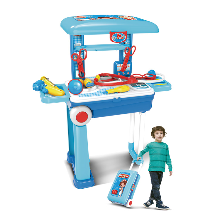 House Role Play Little Doctor Equipment Suitcase Set Toys Intelligent Kids Medical Toys