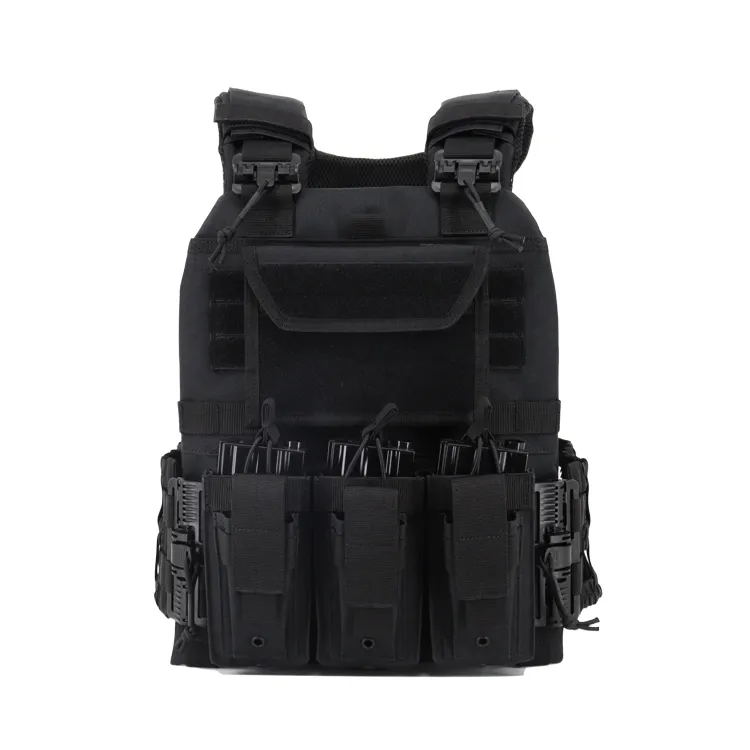 Yuda Tactical Vests Light Weight Tactical Armor Vest Molle System In Multi Colors Vest Plate Carrier with Magazine Pouch