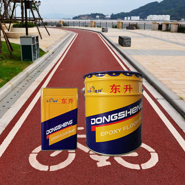 Two part polyurethane paints Ceramic particle Anti Slip Paint Polyurethane Coating for Color Road