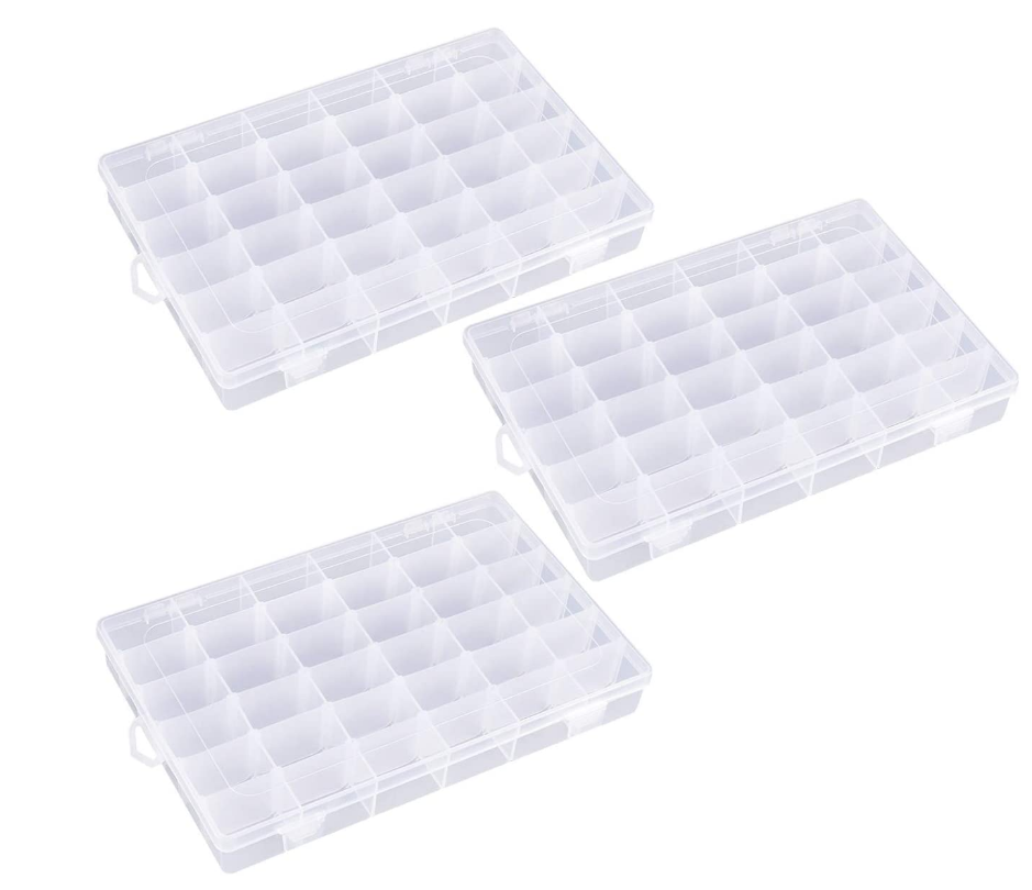 Fishing Tackle Box for Baits Hooks Transparent Plastic Storage Lure Box Carp Fishing Tackle Accessories Compartment