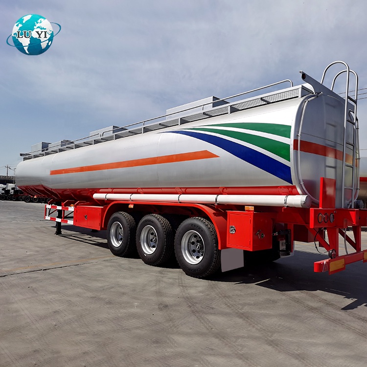 carbon steel 3 or 4 axles 40000 42000 45000 50000 liters petrol diesel oil fuel tank tanker semi trailer