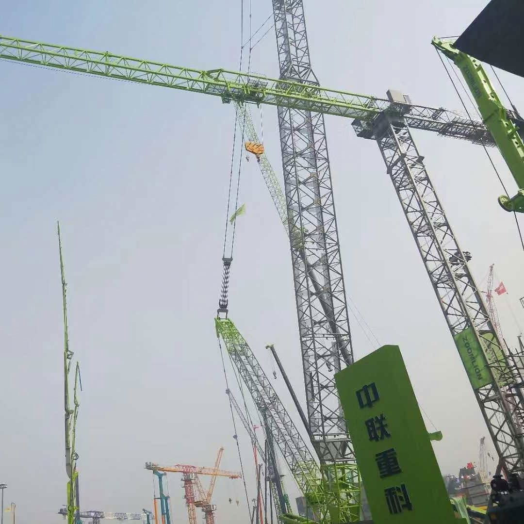 Лидер продаж Китай ZOOMLIOM 75 м 16 тонн башенного крана T7530-16 с высоким качеством