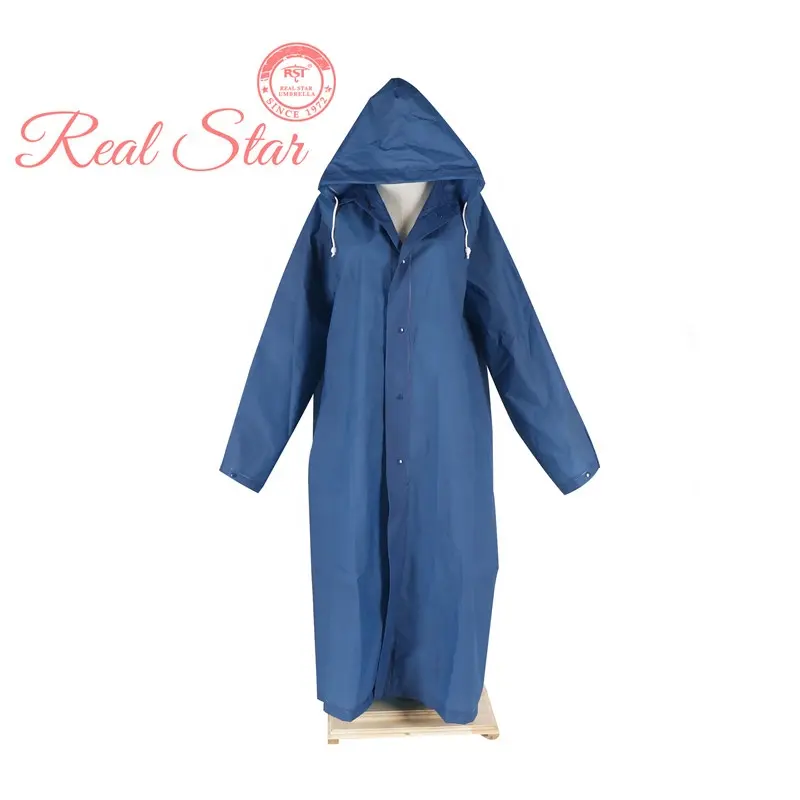 RST brand new clear cheap wholesale raincoat with breath window big size yellow and white durable rain coat for wholesale