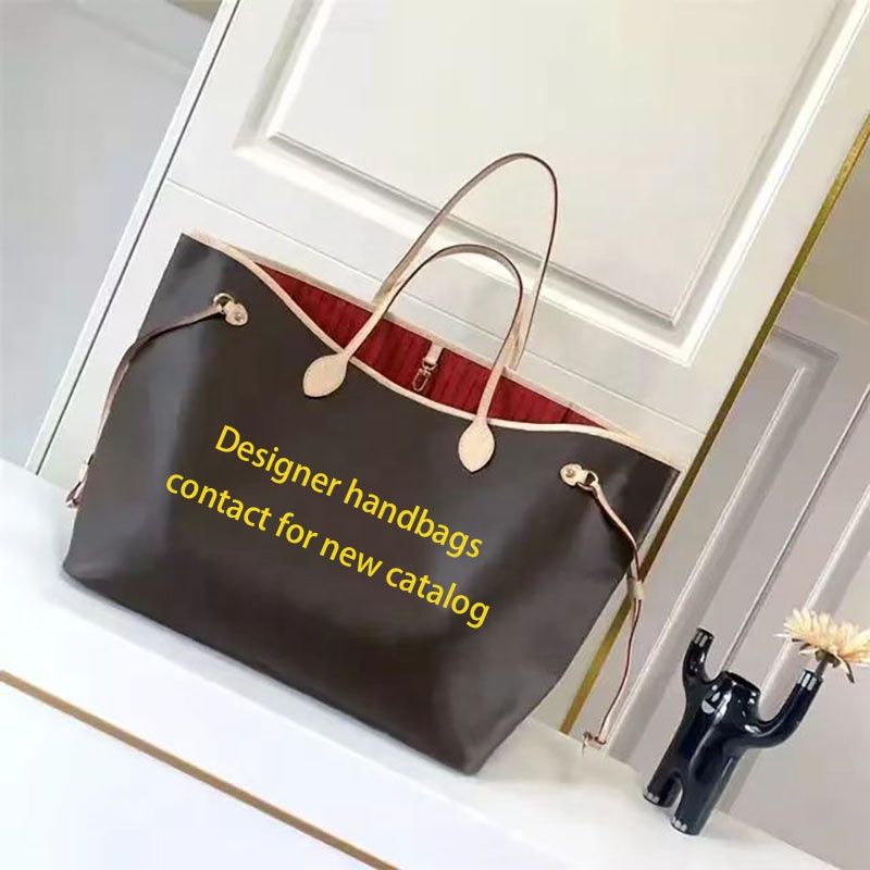 Новое поступление, высокое качество, сумка Neverfull, женские кошельки из натуральной кожи, дизайнерские сумки от известных брендов