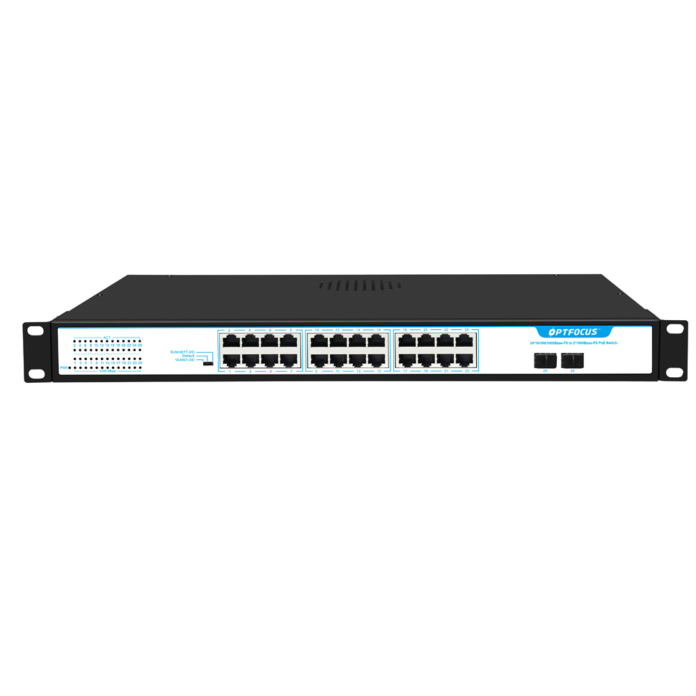 11 лет производитель 400 Вт с 2*1000 м волоконно-оптический порт + 24*1000 м PoE comfast ethernet-коммутатор питания через ethernet