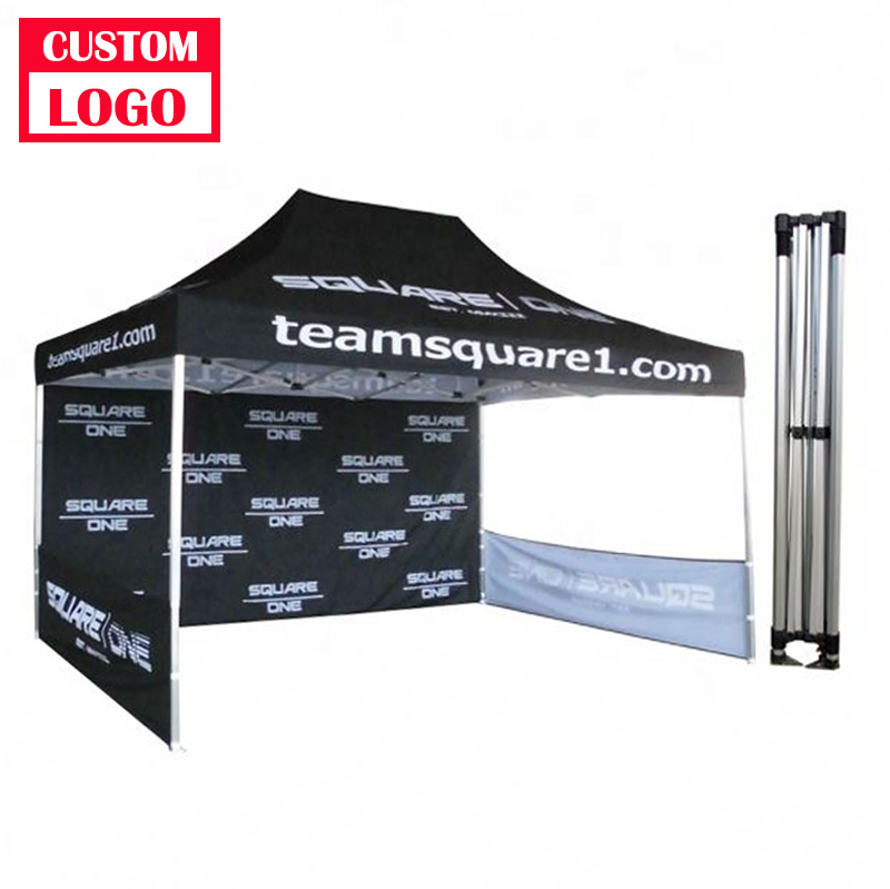 Low Price High Quality Inflatable Pop Up Outdoor 3X3 Custom Logo Print Promo Trade Show Event Camping Gazebo Canopy Tent Marquee