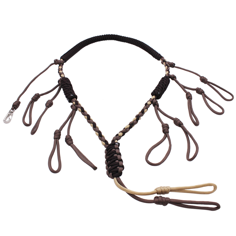 Military Grade Real Nylon Hand Braided 550LB Paracord Duck Call Lanyard for Duck Whistle