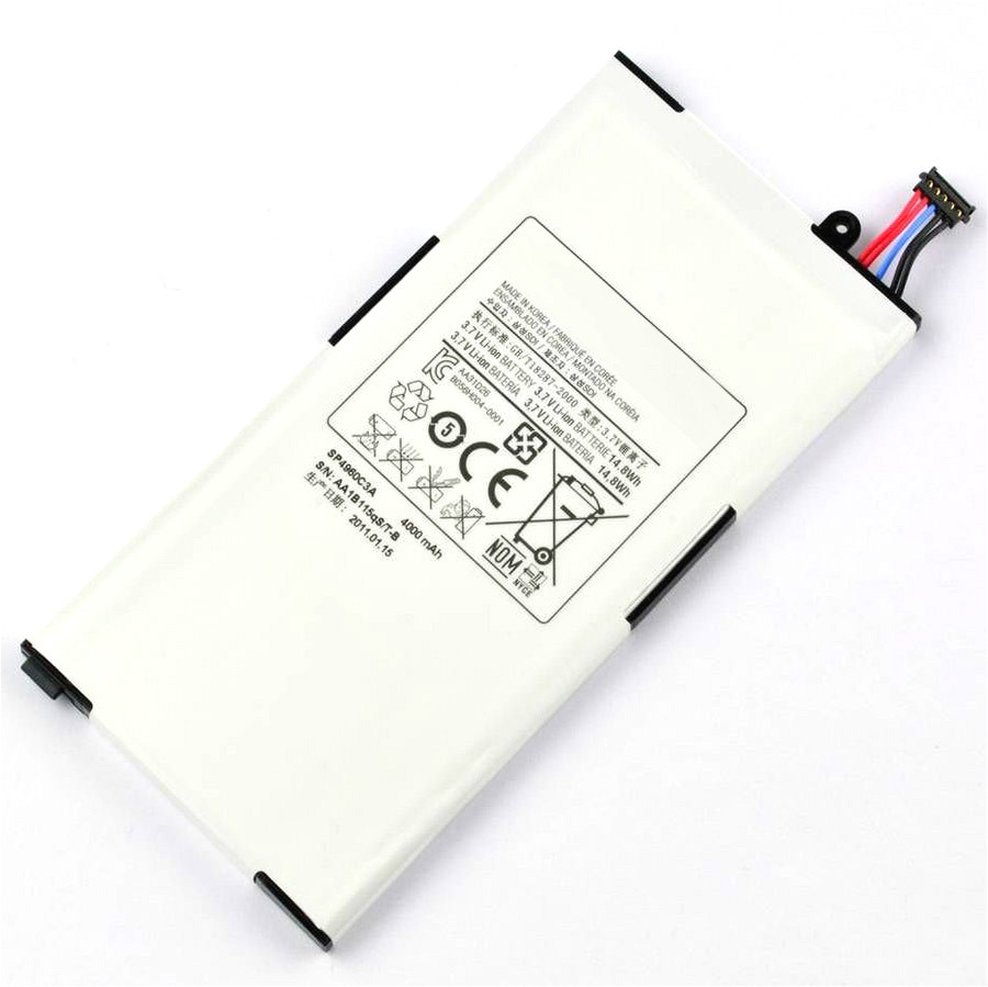 Оригинальное качество для замены Samsung Galaxy Tab P1000 (GT-P1000) SP4960C3A 3,7 V 4400mAh аккумулятор для планшета