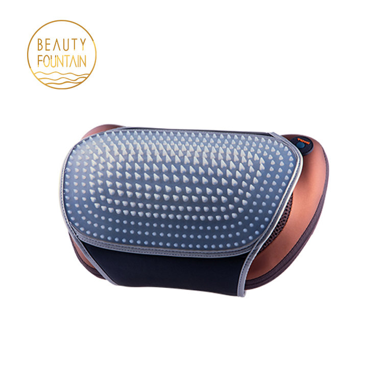 CE Relief Pain Portable Vibration Hot Shoulder Home Car Heat Kneading Back Massager Electric Shiatsu Neck Massage Pillow