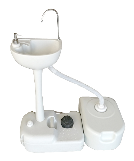 Outdoor Portable Dual Hand Washing Station with Water Tank