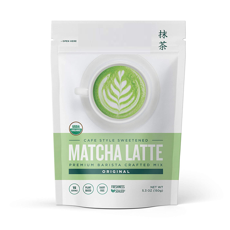 Matcha Latte Mix - Cafe Style Sweetened Blend - Sweet Matcha Green Tea Powder (5.3 Ounce)