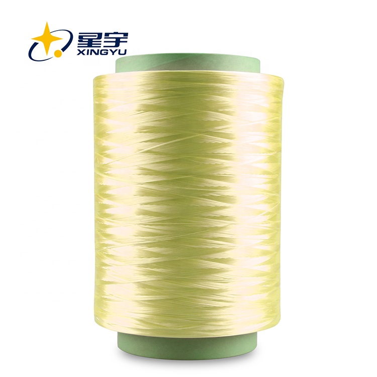 Xingyu желтый Uhmwpe волоконно-волокнистый нити с высокомолекулярным весом Uhmwpe волокно