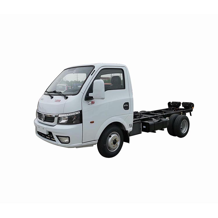 Stock new DFAC diesel power euro 4 left hand drive 6 wheeler 185r15 manual used mini trucks with chassis in china