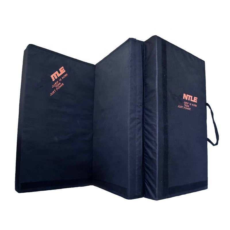 custom eco friendly pu leather foam crash pads boulder