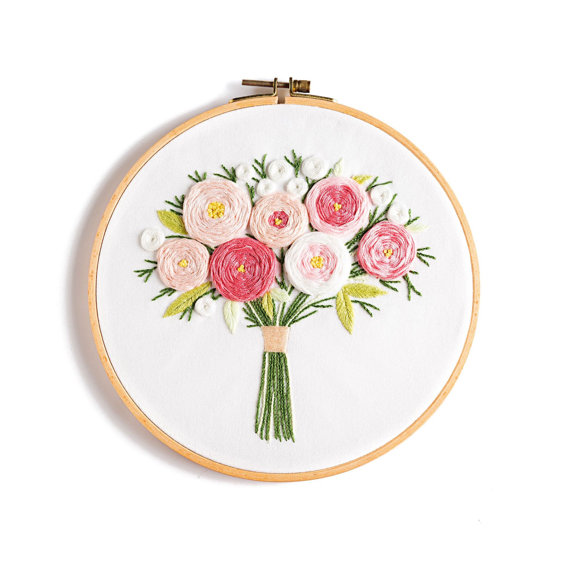 Wholesale sewing hand cross stitch embroidery embroidery kit for beginners