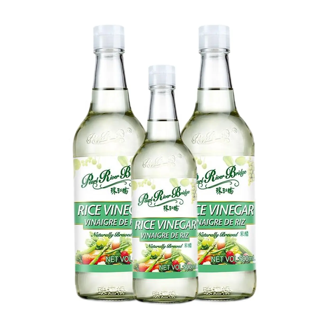 Wholesale Chinese Apple Cider White Vinegar 500ML Bottles Rice Vinegar of PRB Brand