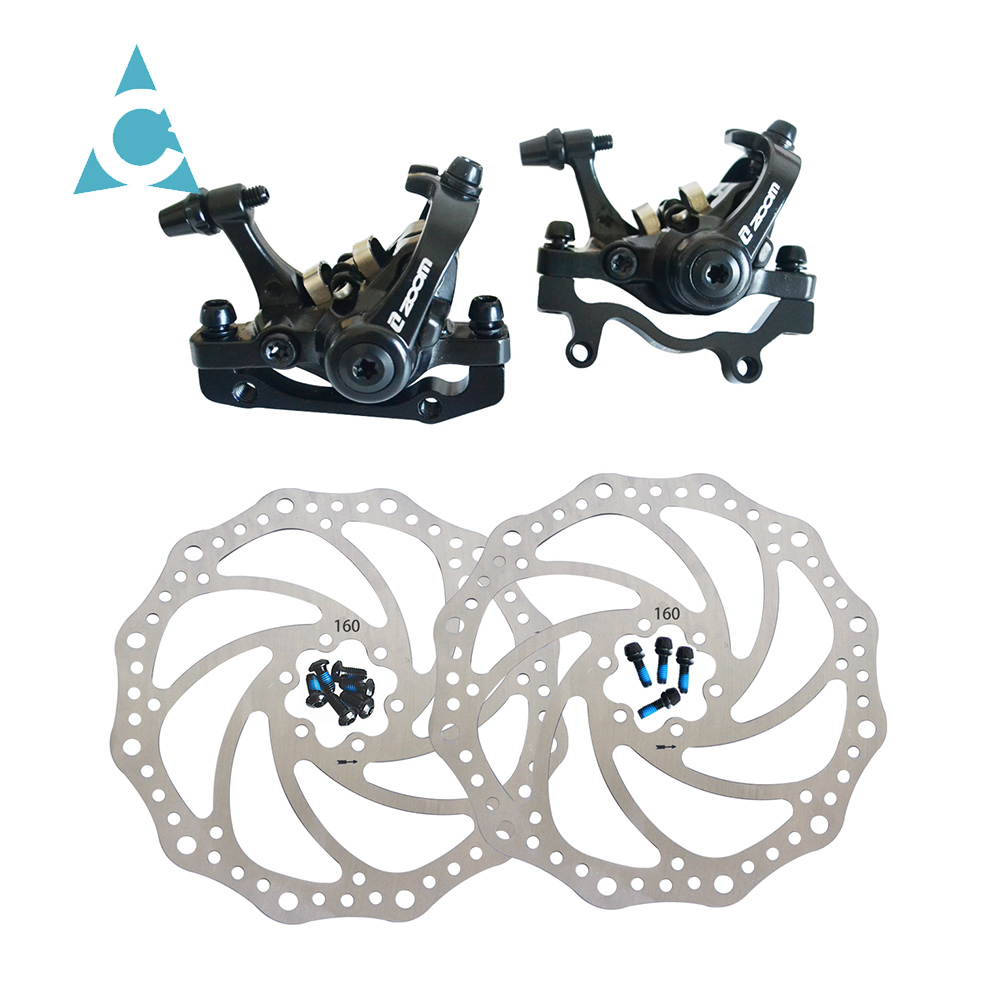 Mechanical Alloy Mountain Bike Road Bike Disc Brake Set ZOOM DB680 & Rotors
