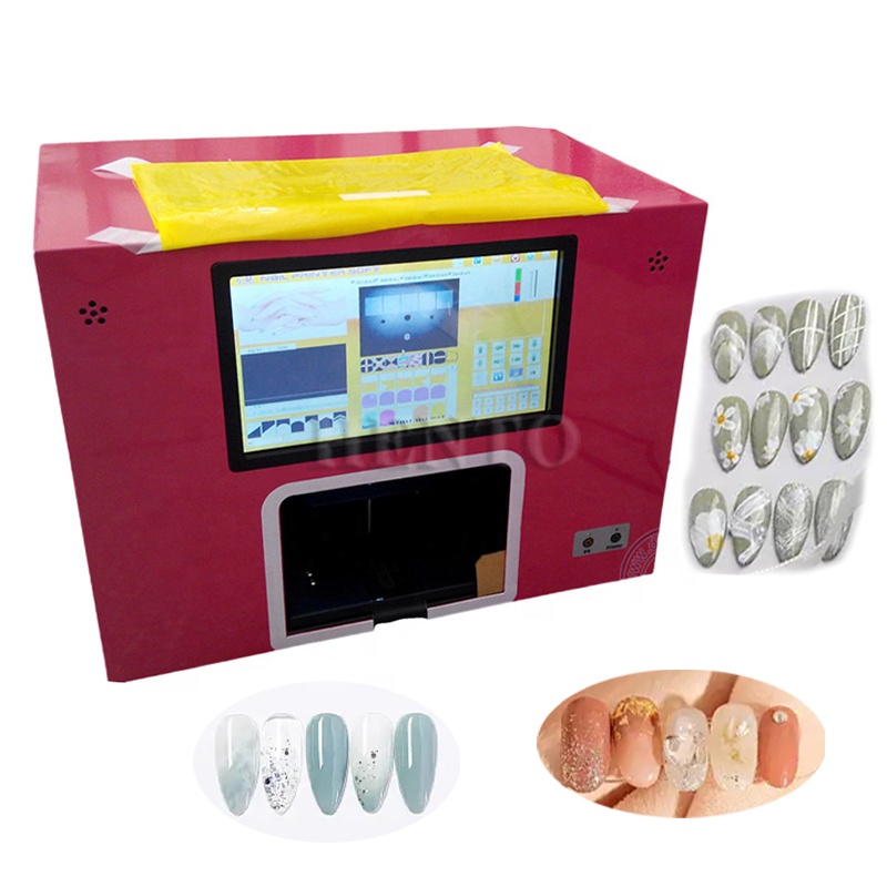 Auto Digital Nail Printer Machine / Nail Art Printer For Sale