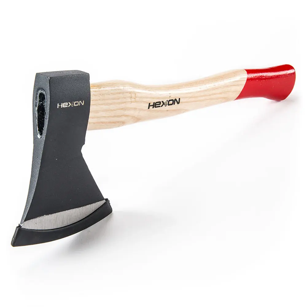 Wooden handle camping survival wood axe hatchet
