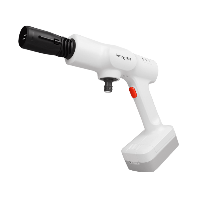 Lekong Portable High-pressure Lithium power lightweight car washer garden cleaner water gun for house and car