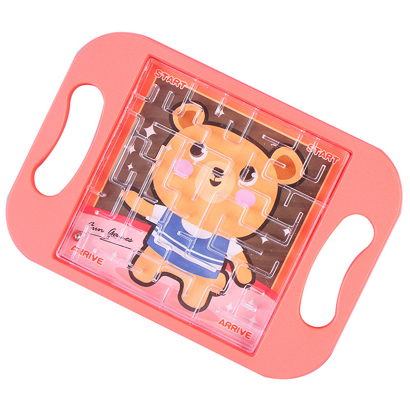 Children's Balance Ball Plate Palm Game Track Maze Flat Ball Walking Toy Puzzle Focus Training Kindergarten