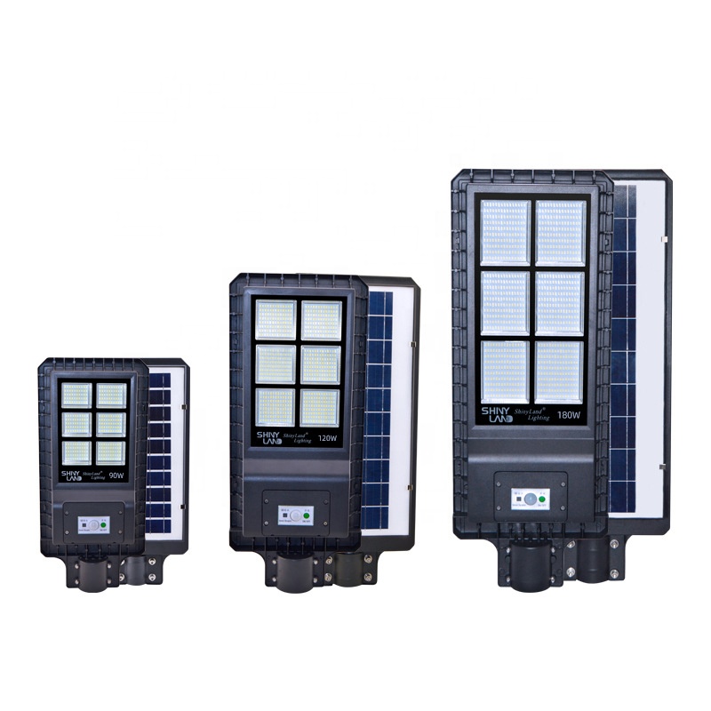 Solar Light Community Road Lighting Integrated LED Solar Street Light Motorcycle Accessories 80 IP65 Project Die-cast Aluminum