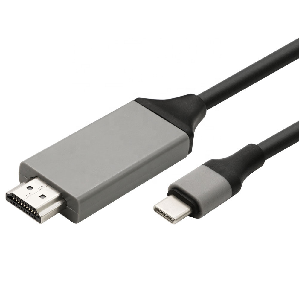 Кабель-адаптер Usb 3,1 Type-C к HDMI 4K 60 Гц с HDCP2.2 USB-C к HDMI «штырь-штырь»
