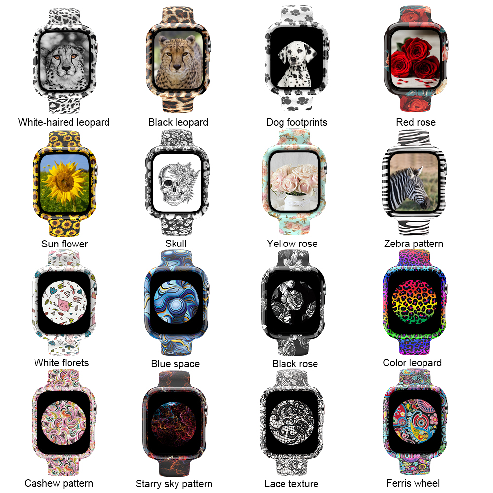Для Apple iWatch Apple силиконовый ремешок для наручных часов переводной ремешок и Набор чехлов