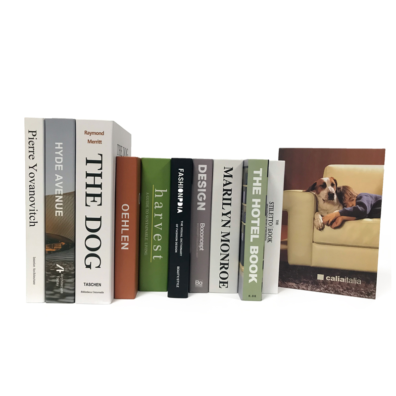 Оптовая продажа, винтажные книги, Декор, современный стиль, модная коробка, декоративная Книга в твердом переплете, для дома, гостиной