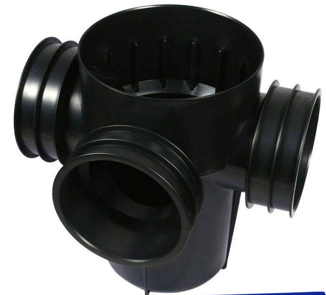 Канализационные трубы инспекции хорошо HDPE пластиковые инспекции хорошо для продажи