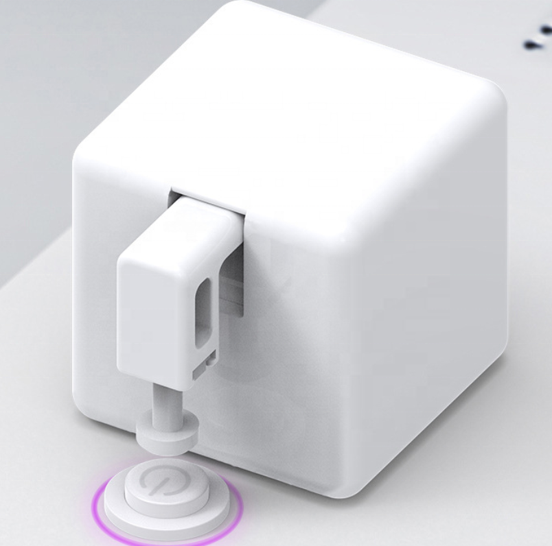 2021 Newest Smallest Wireless Robot BLE Tuya Alexa Remote Control Mechanical Arms Pressure Smart Fingerbot Switch Controller