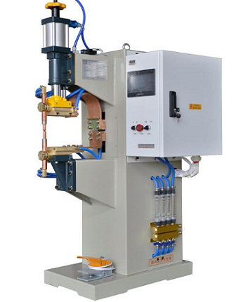 MFDC Spot Automatic Welding Machine , Relay Silver Contact Electric Welding Equipment