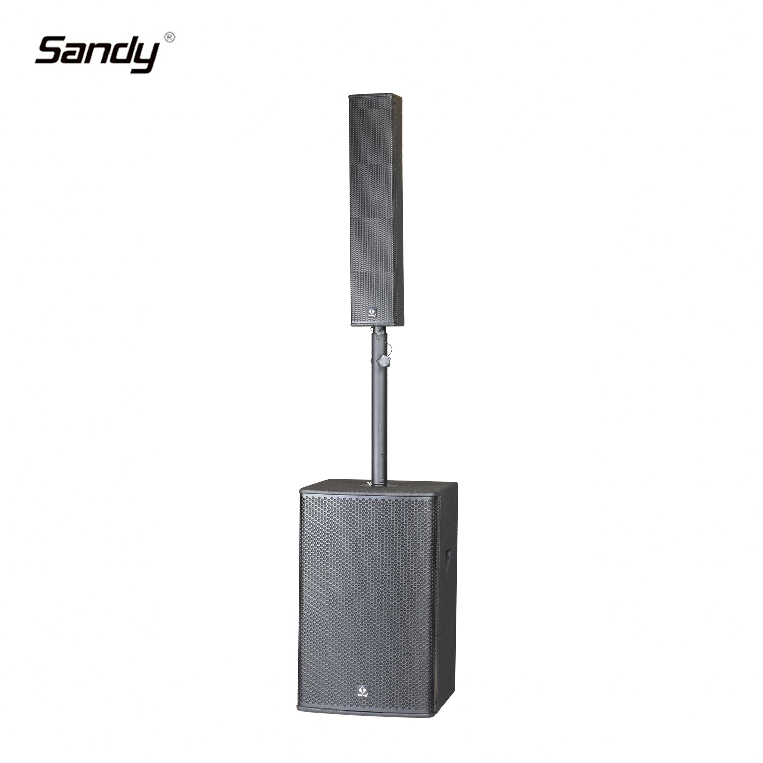 Активный двойной 12 "аудио Loudspeaker-D1204