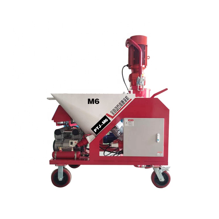 easy maintenance high efficiency hand mortar spray piston plastering machine ceiling spray plaster machine for sale