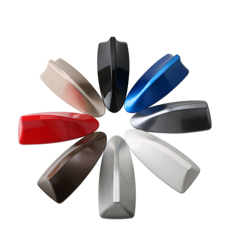 High-end modified car antenna roof tail wing with signal radio antenna decoration without punching