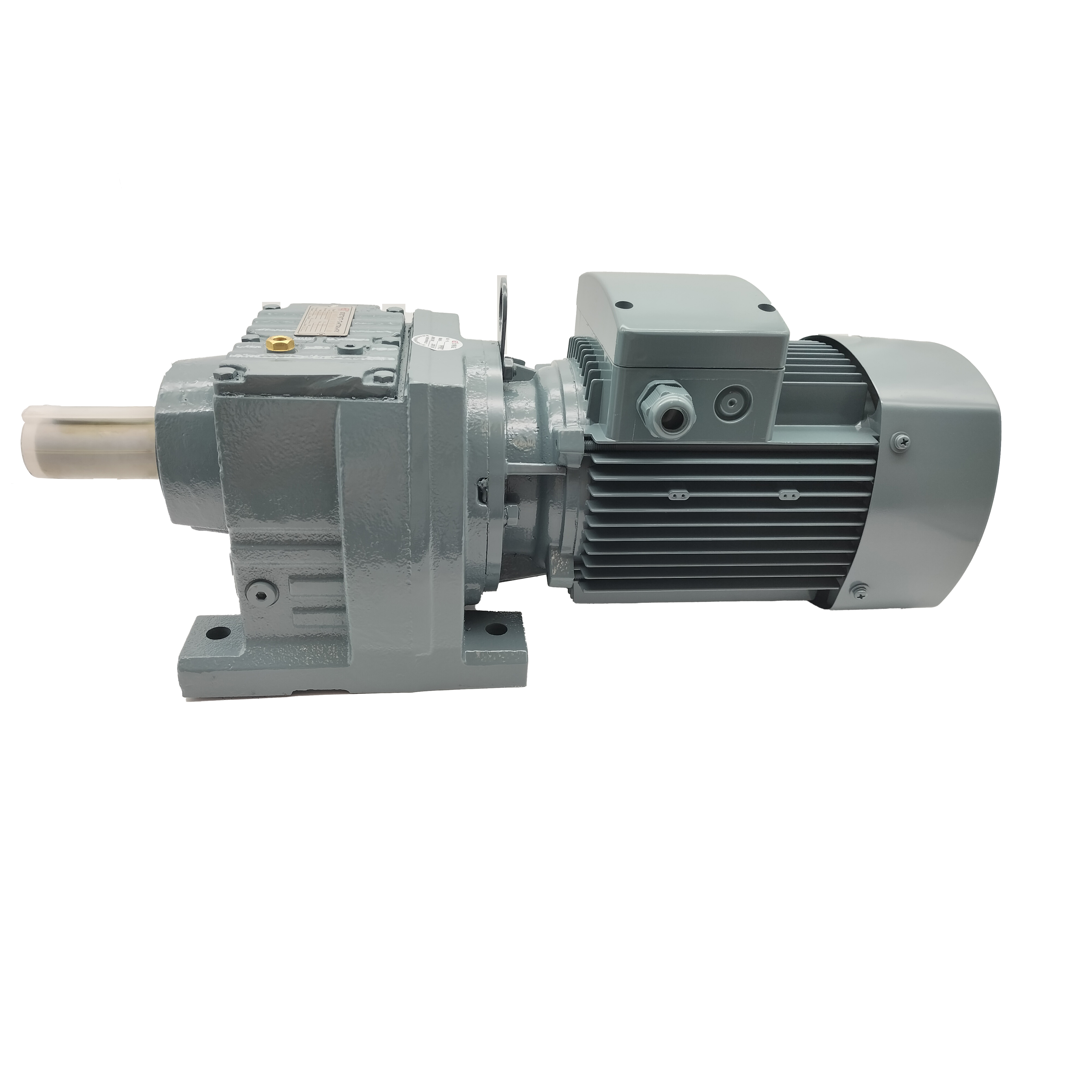 Factory price R series helical gearbox for transportation industry