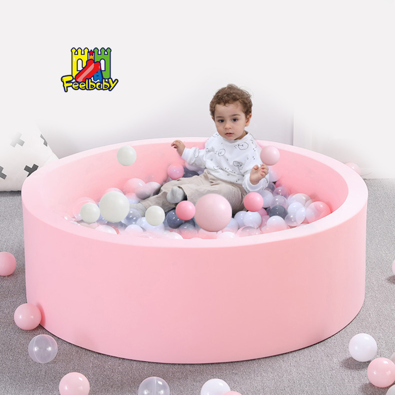 Feelbaby soft indoor plastic play ball pit baby ball pool
