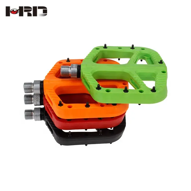 N-9 Road Pedal Bike Parts Mountain Bike Bicycle Pedals Nylon Fiber BMX Pedals Size 105x104x23mm