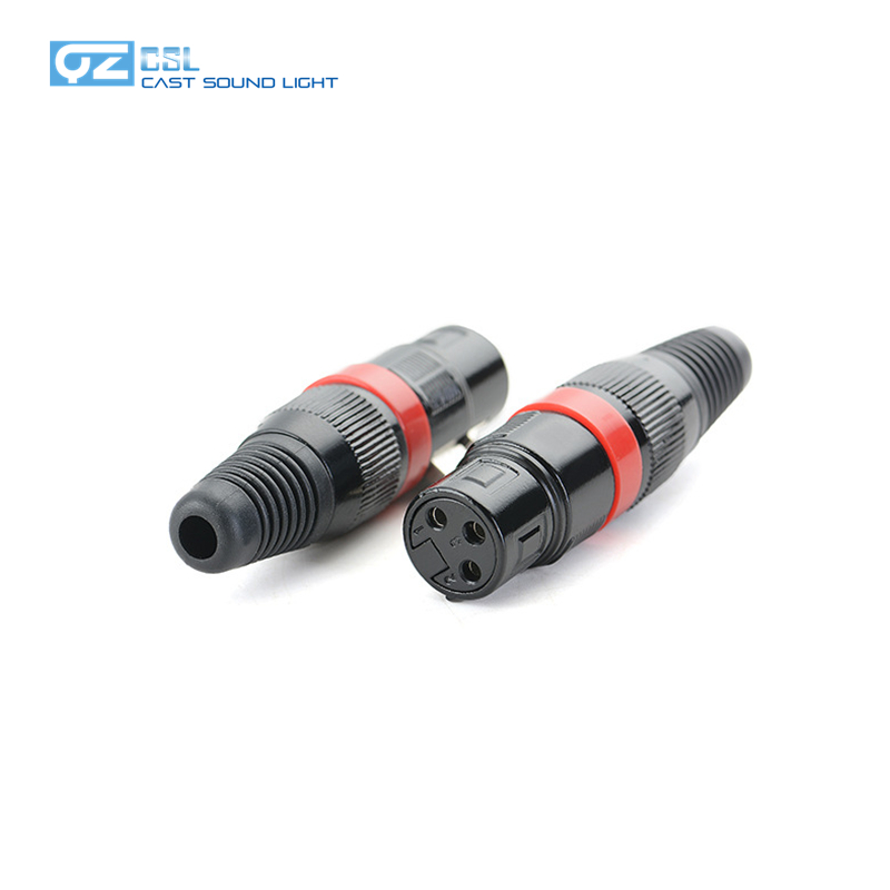 Гнездовой Разъем cannon jack 3 pin xlr кабельный разъем для микрофона dmx