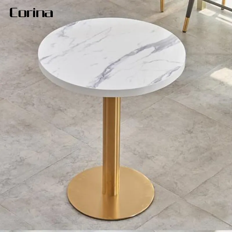 Table Restaurant Round And Square Marble Restaurant Table Artificial Stone Marble Table Top For Restaurant Hotel Dining Table