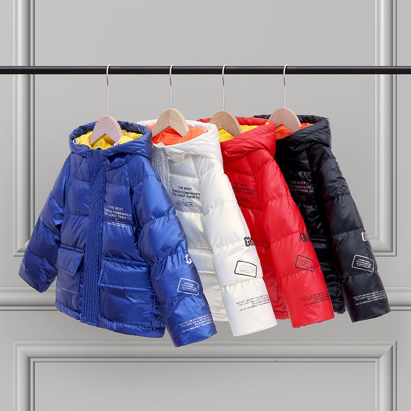 Fashion Winter Children's Coat Outerwear Padded Hooded Cotton-Padded down Jacket Coats For Kids