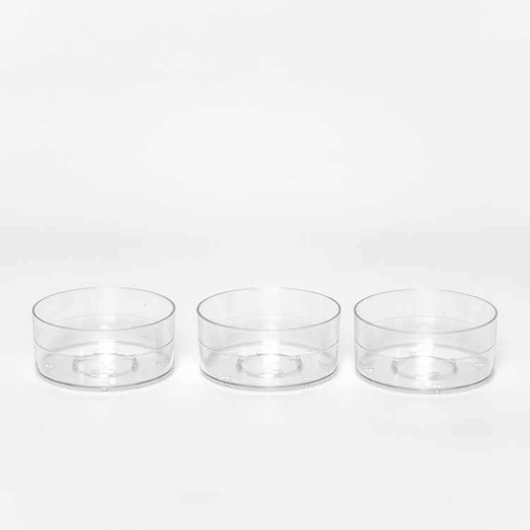 Polycarbonate candle tealight cups custom candle Jar decoration