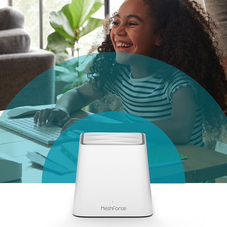 Meshforce M3 AC2100 трехдиапазонное сетки Wi-Fi система 10/100/1000 беспроводной сетки маршрутизатор Wi-Fi